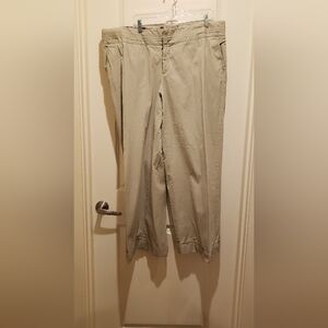 Mossimo Supply Co. Wide Leg Khaki Pants